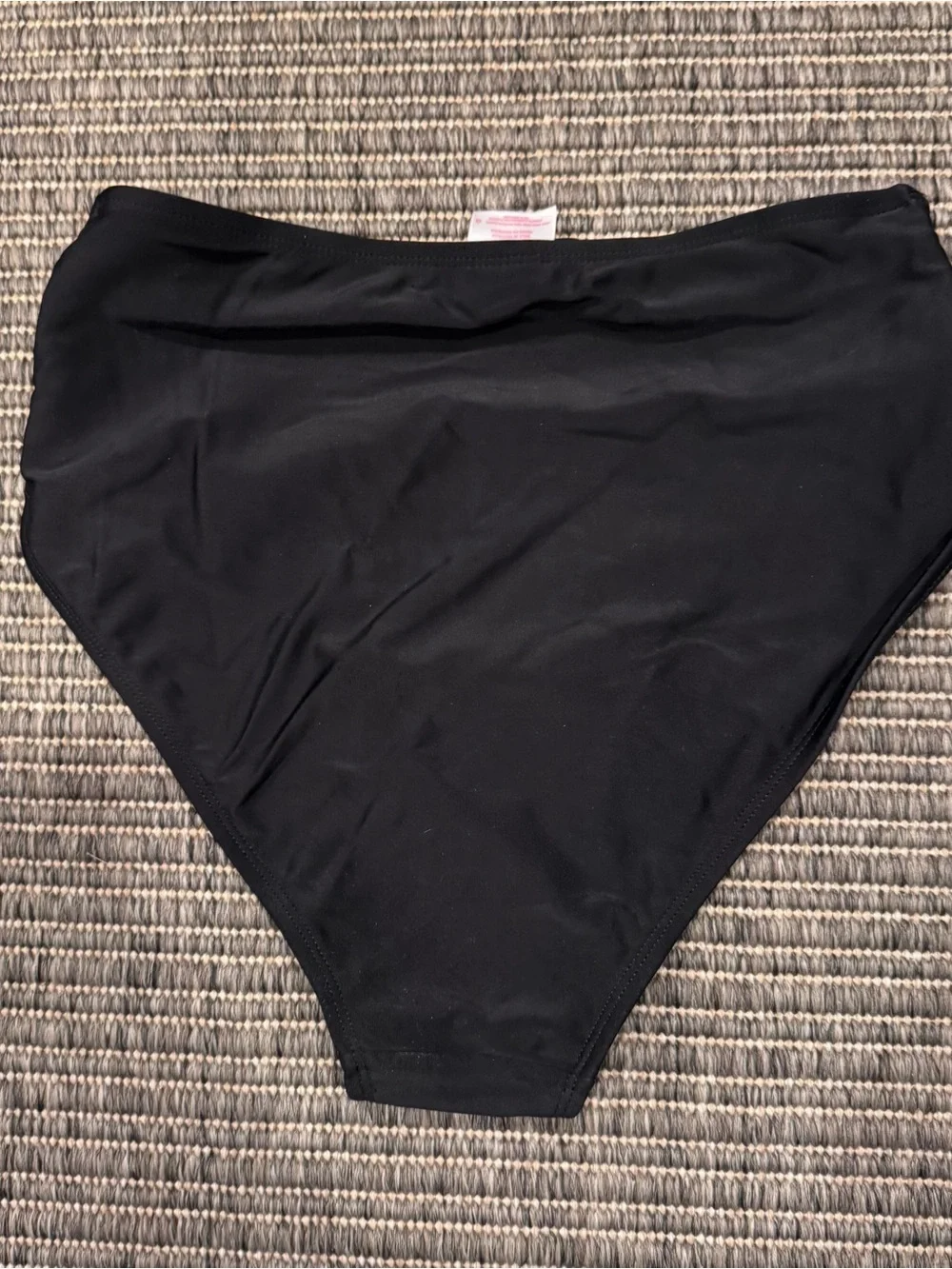 Xhilaration Black Ruched Side Bikini Bottoms